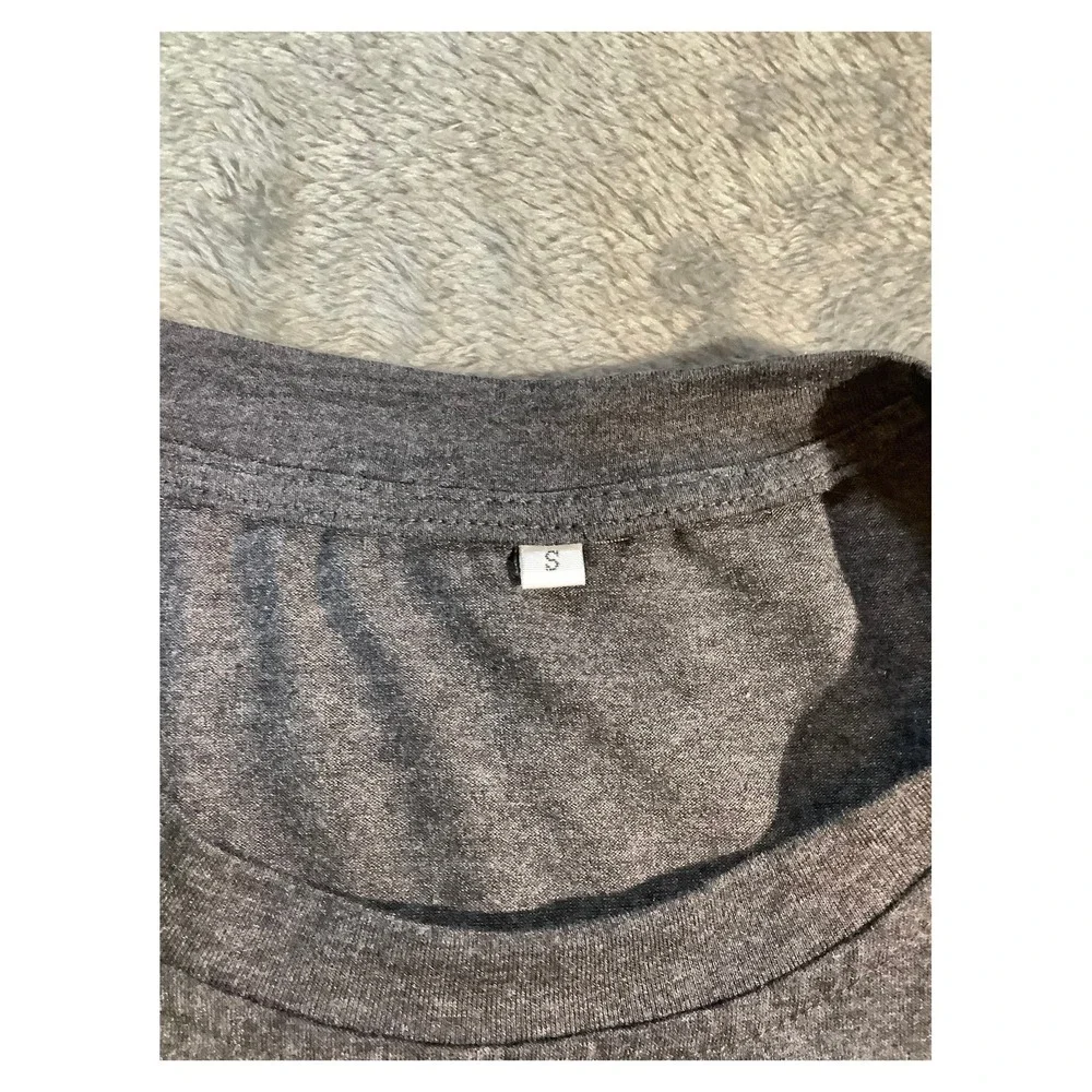 Funny Thanksgiving Graphic‎ Tee Charcoal Gray Size S